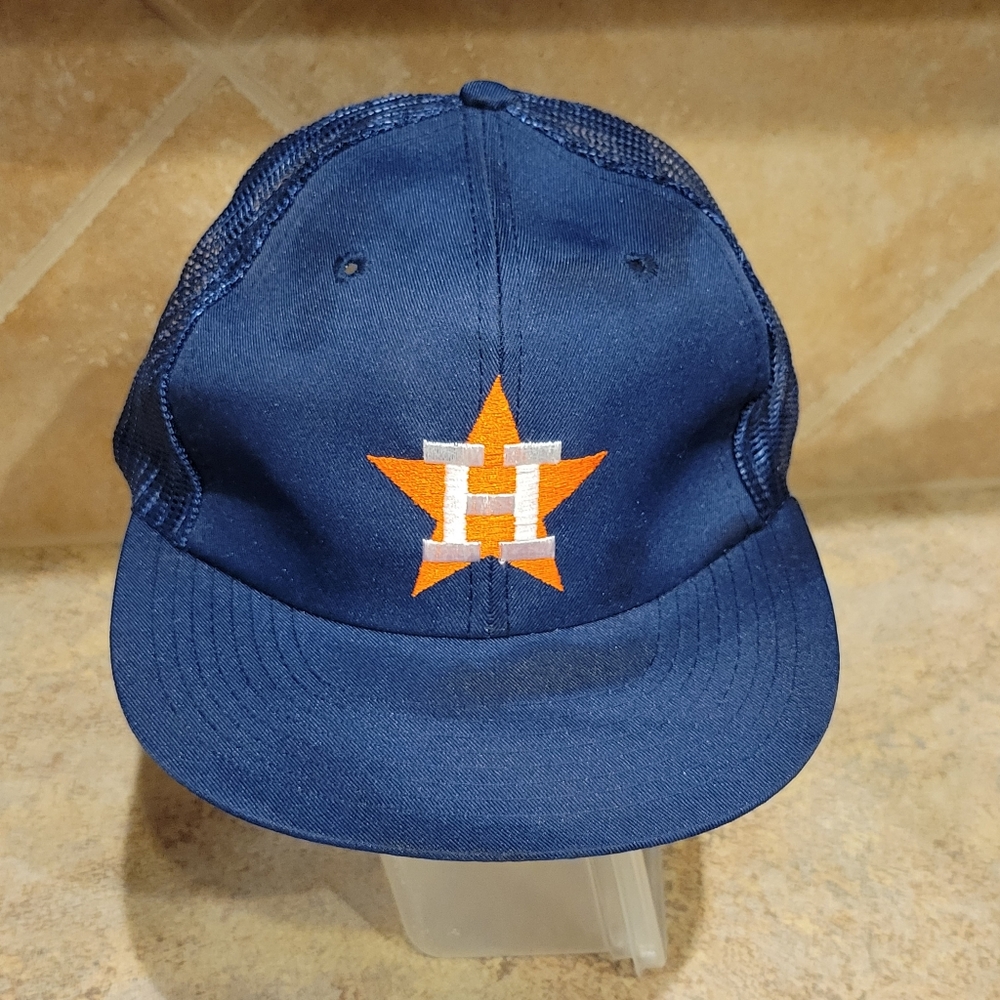 Vintage MLB Houston Astros meshback snapback Hat